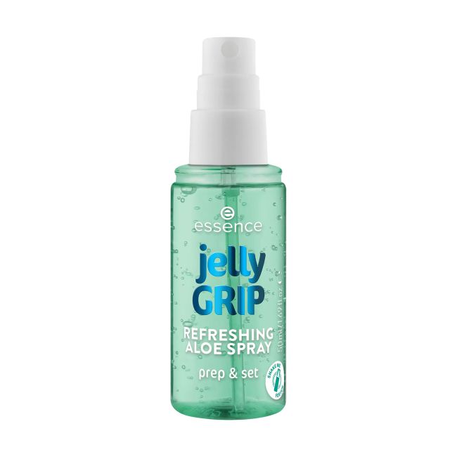 ESSENCE JELLY GRIP REFRESHING ALOE makiažo dulksna, 50 ml