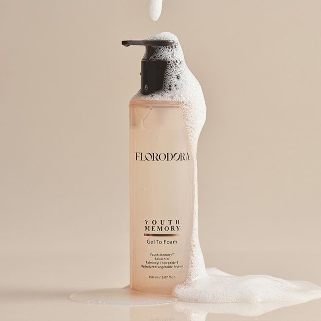 FLORODORA YOUTH MEMORY veido želė putų valiklis, 150 ml