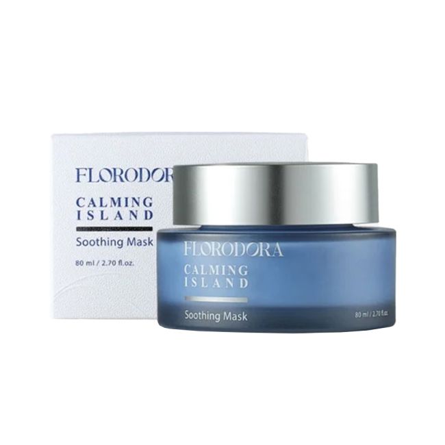 FLORODORA CALMING ISLAND SOOTHING veido kaukė, 80 ml