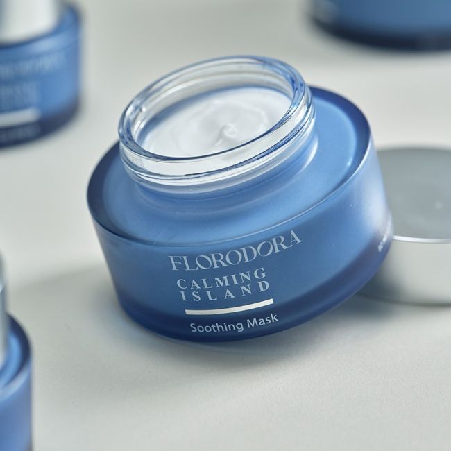 FLORODORA CALMING ISLAND SOOTHING veido kaukė, 80 ml