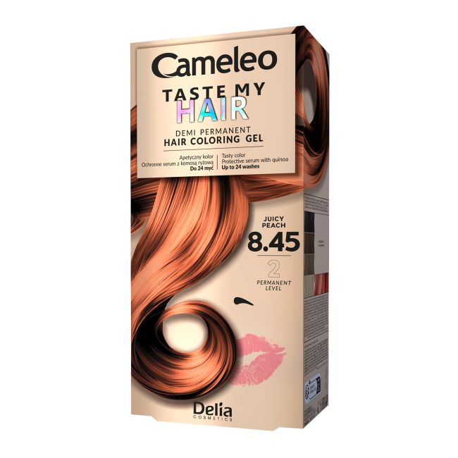 CAMELEO TASTE MY HAIR dažomoji plaukų želė
