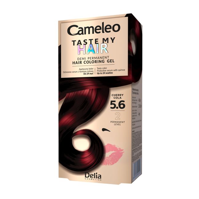 CAMELEO TASTE MY HAIR dažomoji plaukų želė