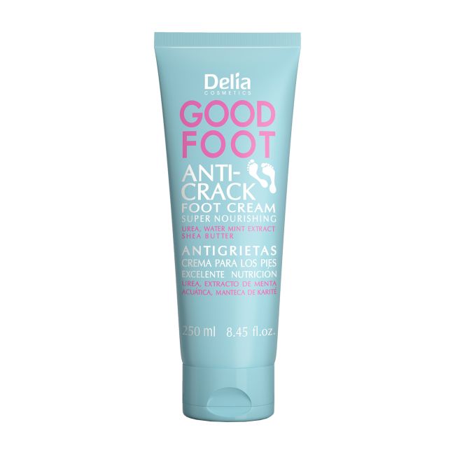 DELIA GOOD FOOT ANTI-CRACK pėdų kremas, 250 ml