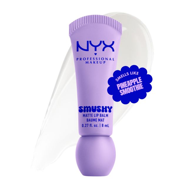 NYX PROFESSIONAL MAKEUP SMUSHY MATTE lūpų balzamas, 8 ml