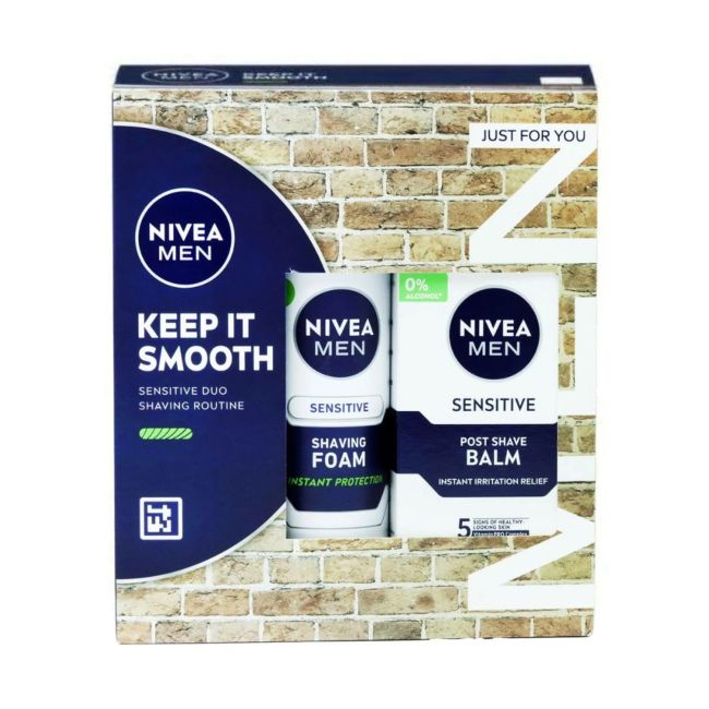 NIVEA MEN KEEP IT SMOOTH vyrų kosmetikos rinkinys