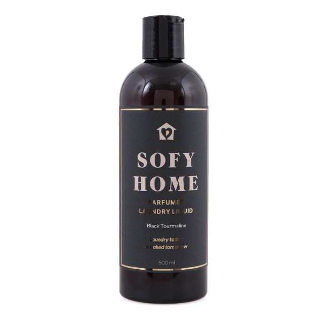 SOFY HOME BLACK TOURMALINE parfumuotas skalbiklis, 500 ml