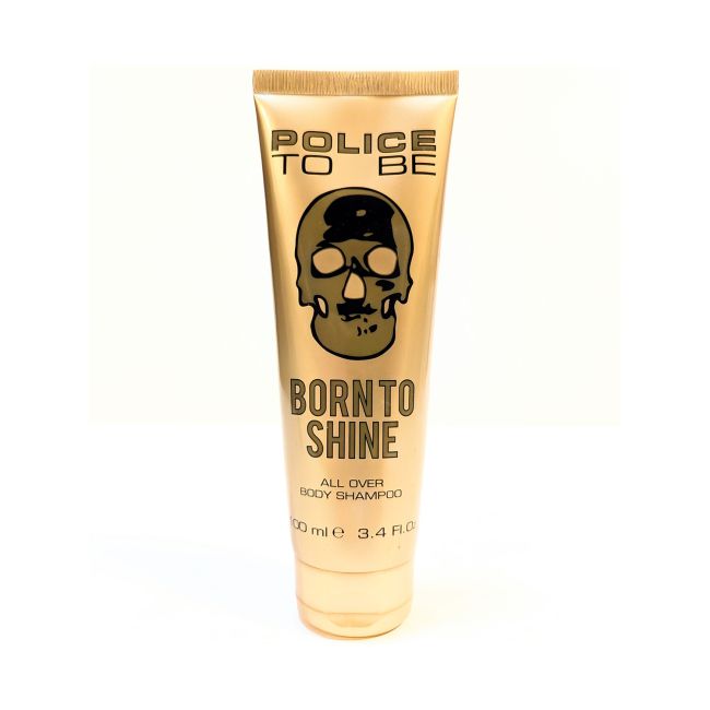 POLICE TO BE BORN TO SHINE ALL OVER vyrų plaukų šampūnas ir dušo želė, 100 ml
