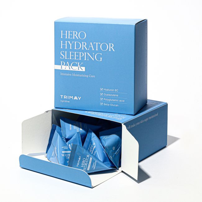 TRIMAY HERO HYDRATOR SLEEPING veido kaukės (3 g x 20 vnt.)
