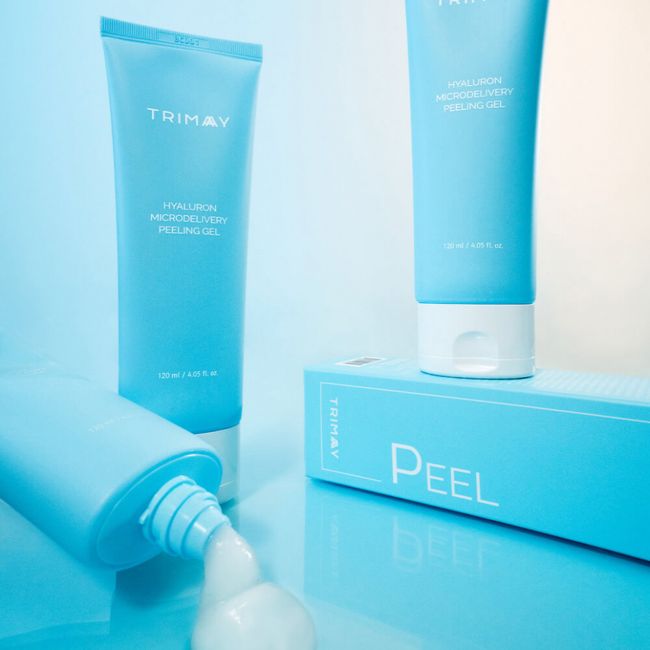 TRIMAY HYALURON MICRODELIVERY šveičiamoji veido želė, 120 ml