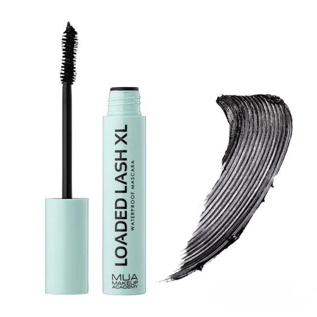 MUA LOADED LASH XL atsparus vandeniui blakstienų tušas, 8 g