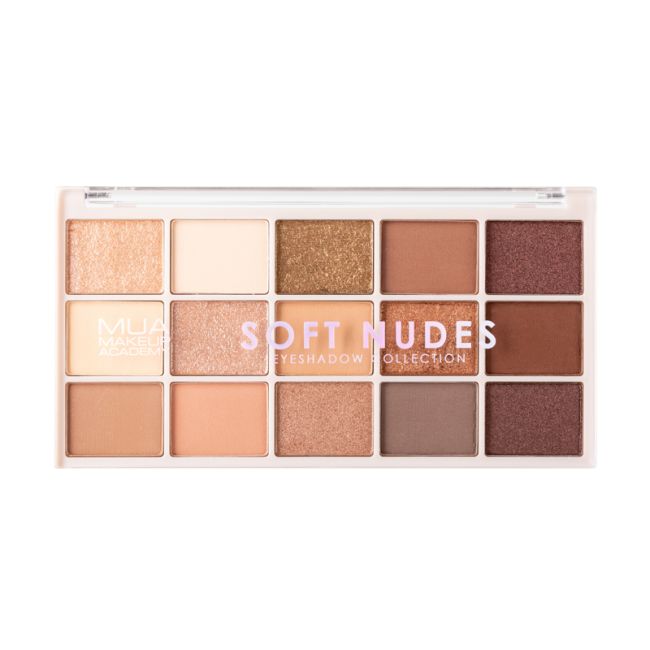 MUA 15 SHADE akių vokų šešėlių paletė, 12 g