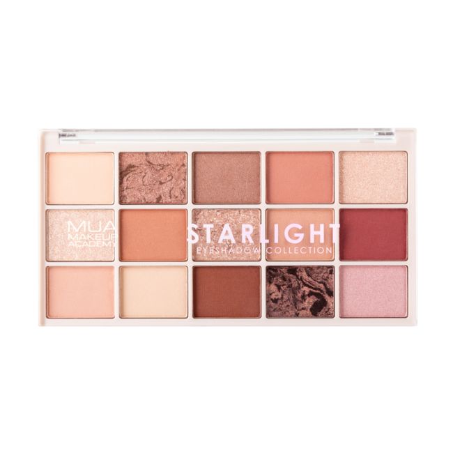MUA 15 SHADE akių vokų šešėlių paletė, 12 g