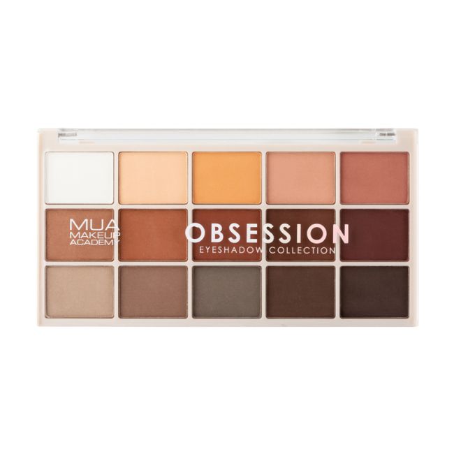 MUA 15 SHADE akių vokų šešėlių paletė, 12 g