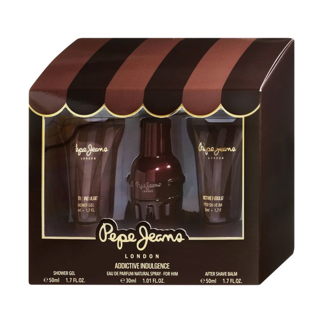 PEPE JEANS LONDON ADDICTIVE INDULGENCE vyrų kosmetikos rinkinys
