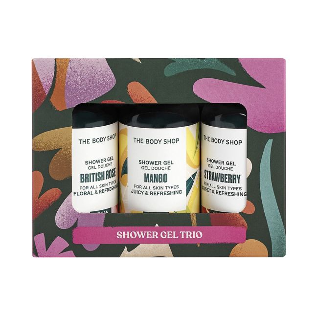 THE BODY SHOP TRIO dušo želių rinkinys