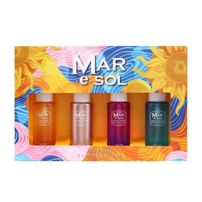 MAR E SOL kūno miglų rinkinys (4 x 40 ml)
