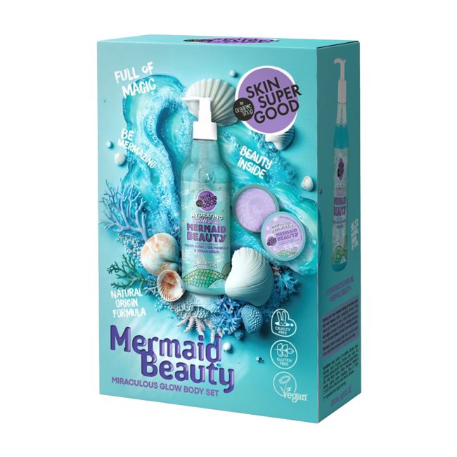 SKIN SUPER GOOD MERMAID BEAUTY kūno priežiūros priemonių rinkinys
