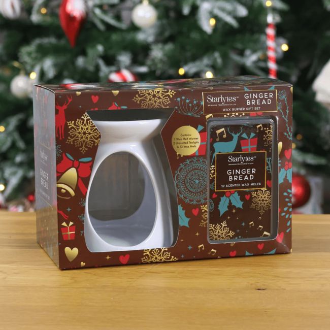 STARLYTES GINGER BREAD WAX BURNER kalėdinių dovanų rinkinys