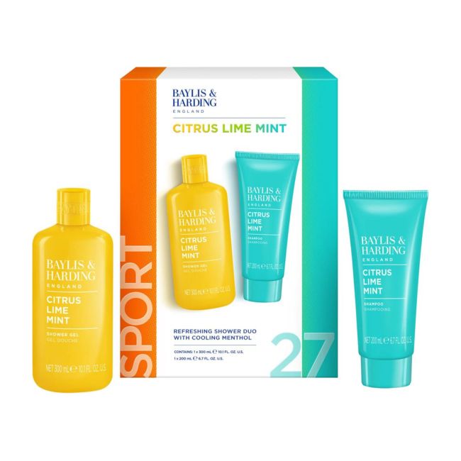 BAYLIS & HARDING SPORT CITRUS LIME MINT dovanų rinkinys