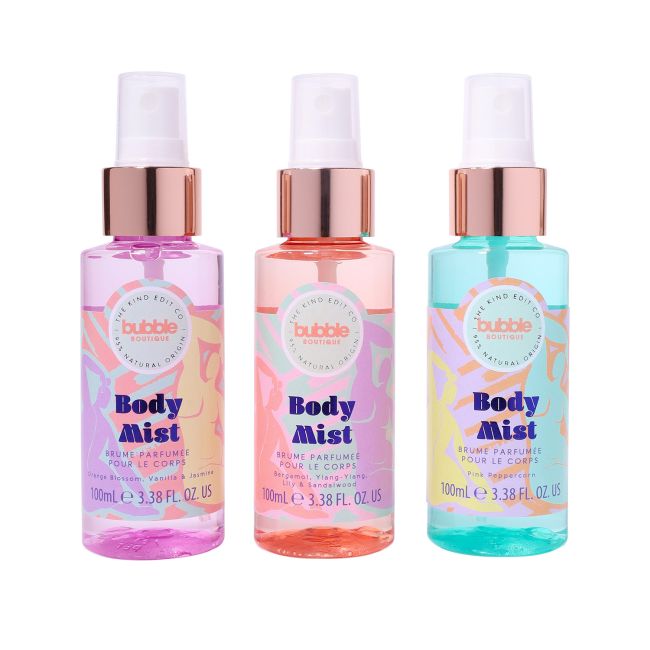BUBBLE BOUTIQUE kūno miglų rinkinys (3 x 100 ml)