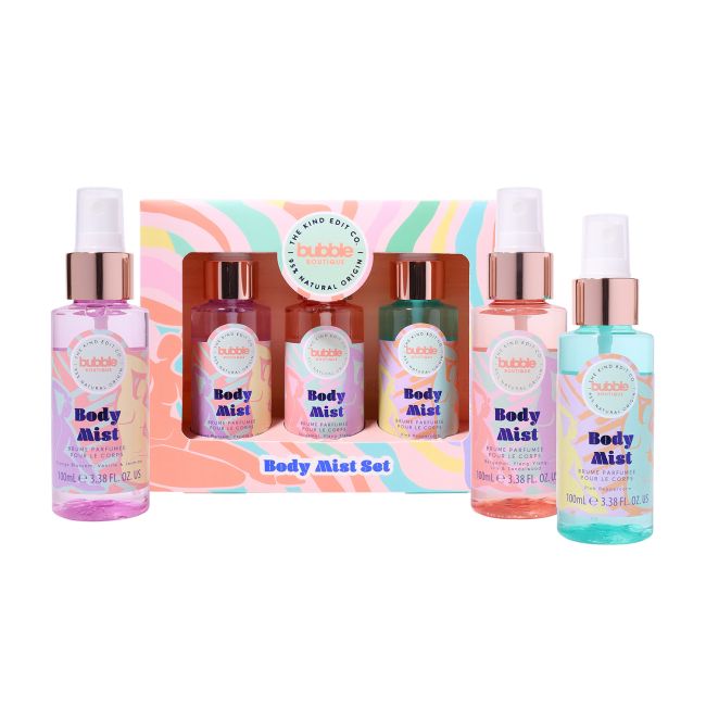 BUBBLE BOUTIQUE kūno miglų rinkinys (3 x 100 ml)