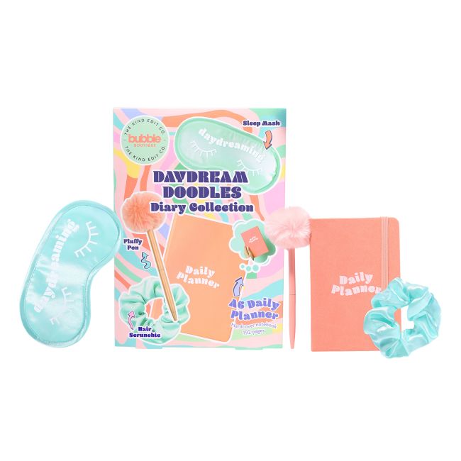 BUBBLE BOUTIQUE DAYDREAM DOODLES DIARY COLLECTION dovanų rinkinys