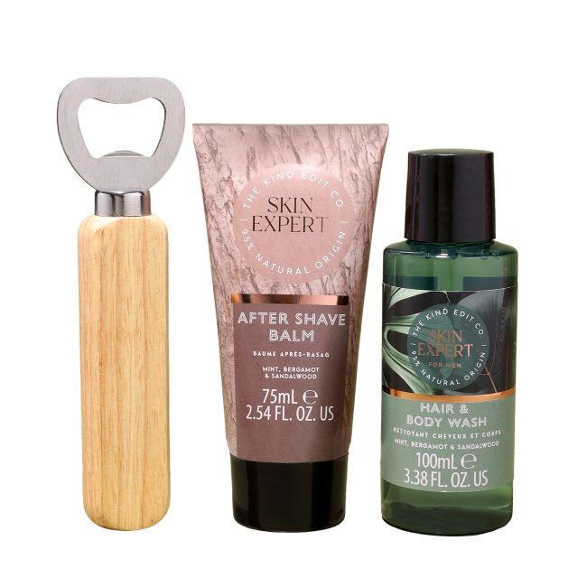 SKIN EXPERT THE CHEERS KIT vyrų dovanų rinkinys