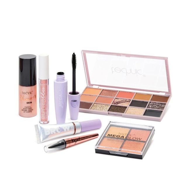 TECHNIC SMOKEY QUARTZ makiažo rinkinys