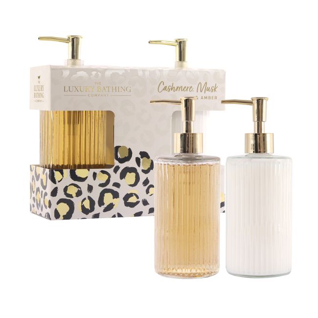 LUXURY BATHING CASHMERE MUSK & AMBER dovanų rinkinys