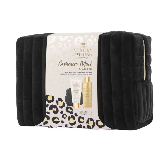 LUXURY BATHING CASHMERE MUSK & AMBER dovanų rinkinys