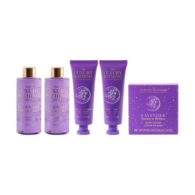 LUXURY BATHING LAVENDER dovanų rinkinys