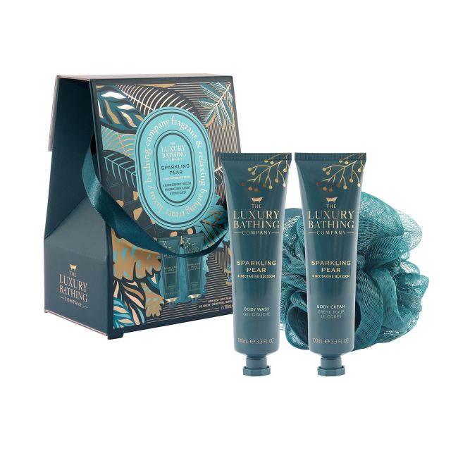 LUXURY BATHING SPARKLING PEAR & NECTARINE BLOSSOM dovanų rinkinys