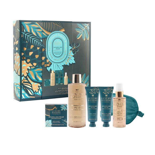 LUXURY BATHING SPARKLING PEAR & NECTARINE BLOSSOM dovanų rinkinys