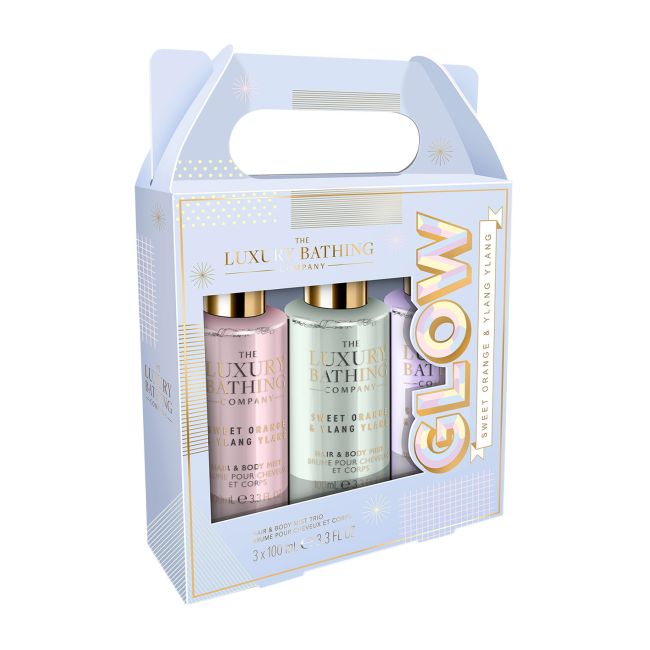 LUXURY BATHING GLOW kūno ir plaukų miglos (3 x 100 ml)