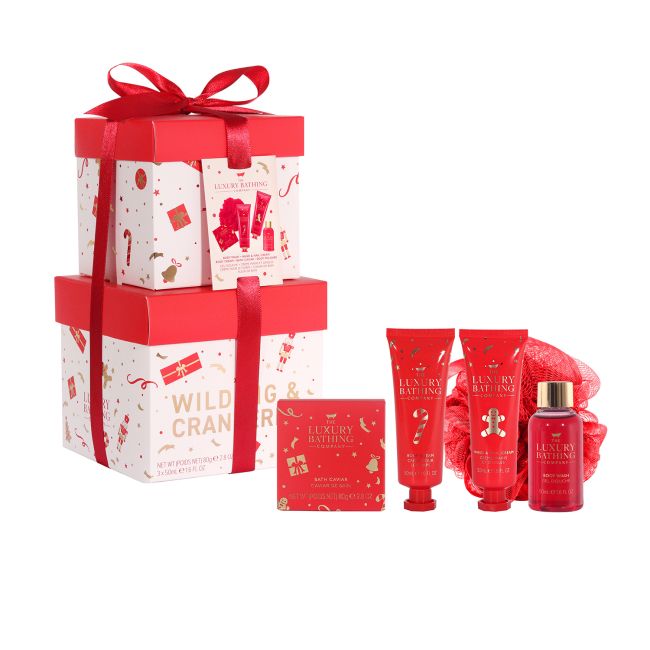 LUXURY BATHING WILD FIG & CRANBERRY dovanų rinkinys
