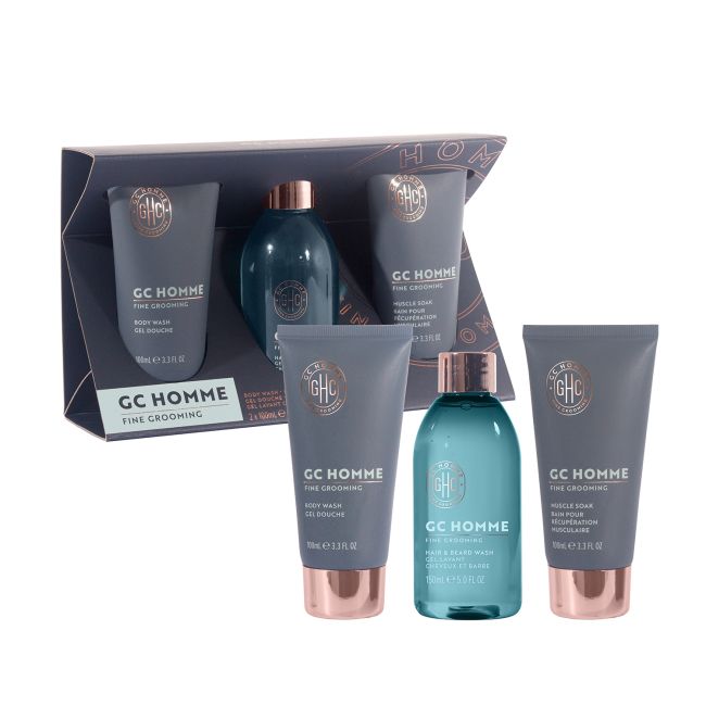 GC HOMME FINE GROOMING vyrų kosmetikos rinkinys