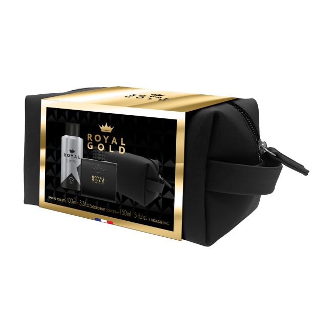 ROYAL GOLD vyrų kosmetikos rinkinys