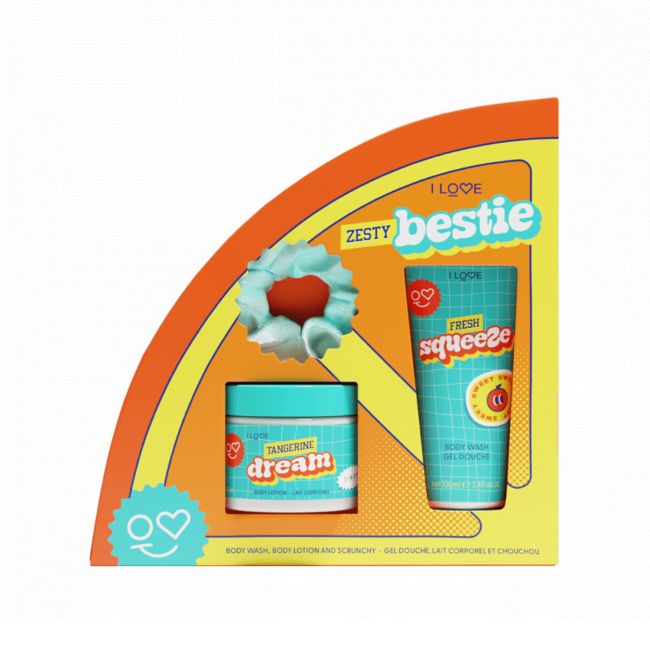 I LOVE ZESTY BESTIE dovanų rinkinys