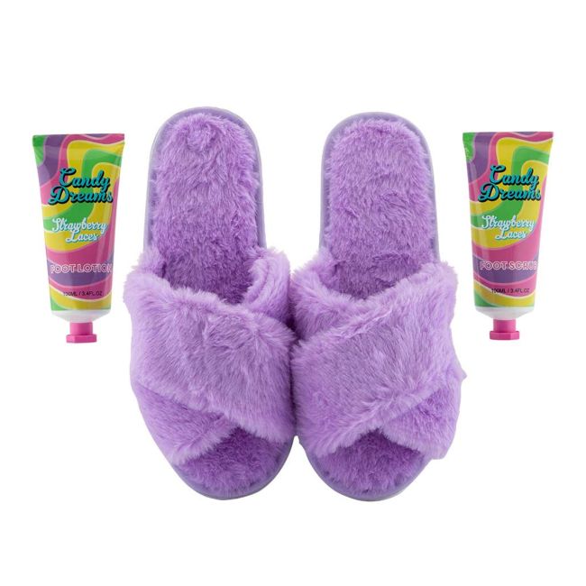 CANDY DREAMS COSY NIGHT IN SLIPPER dovanų rinkinys