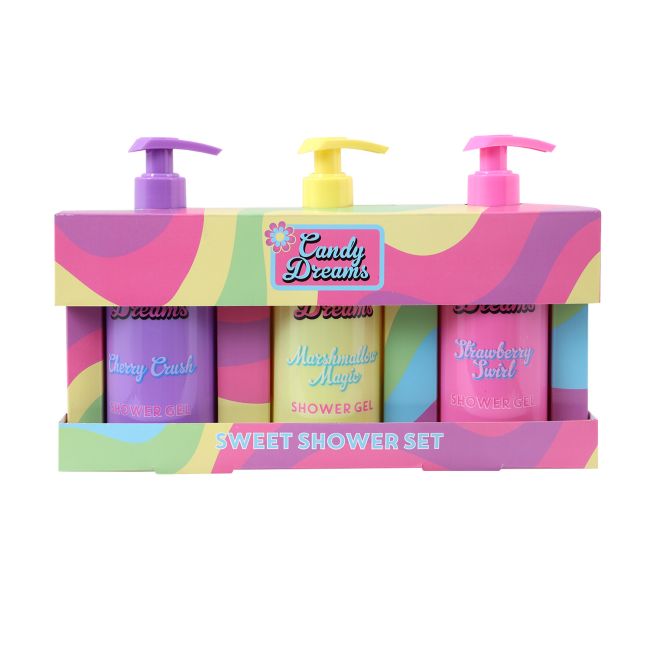CANDY DREAMS SWEET SHOWER dušo želių rinkinys (3 x 300 ml)