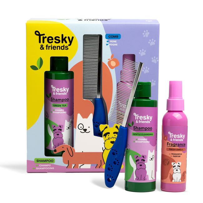 TRESKY & FRIENDS gyvūnų priežiūros priemonių rinkinys