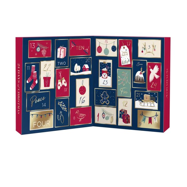 BAYLIS & HARDING THE FUZZY DUCK 24 DAYS OF CHRISTMAS advento kalendorius