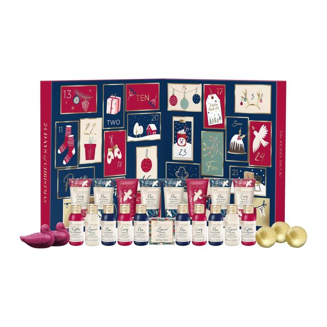 BAYLIS & HARDING THE FUZZY DUCK 24 DAYS OF CHRISTMAS advento kalendorius