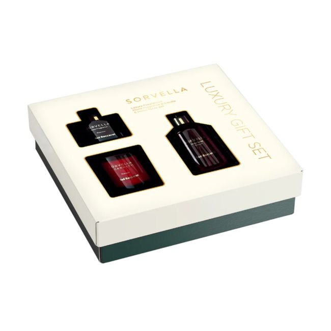 SORVELLA LUXURY RED BACCARAT namų kvapų rinkinys