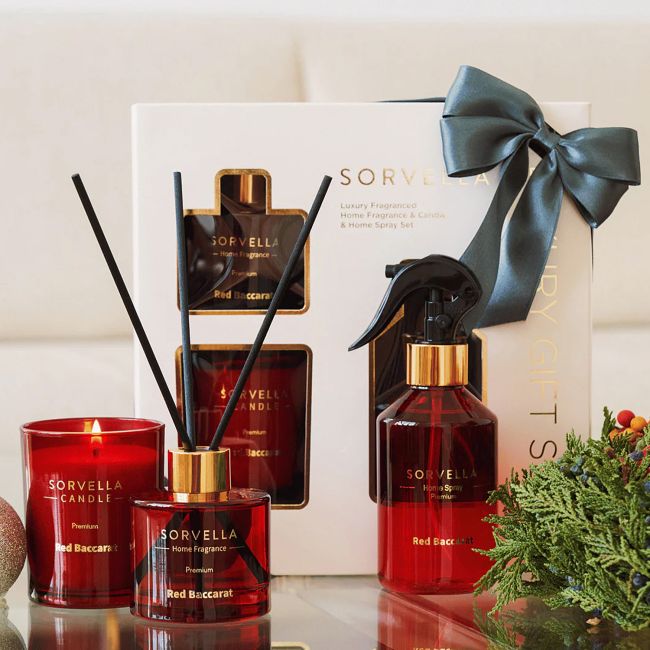 SORVELLA LUXURY RED BACCARAT namų kvapų rinkinys