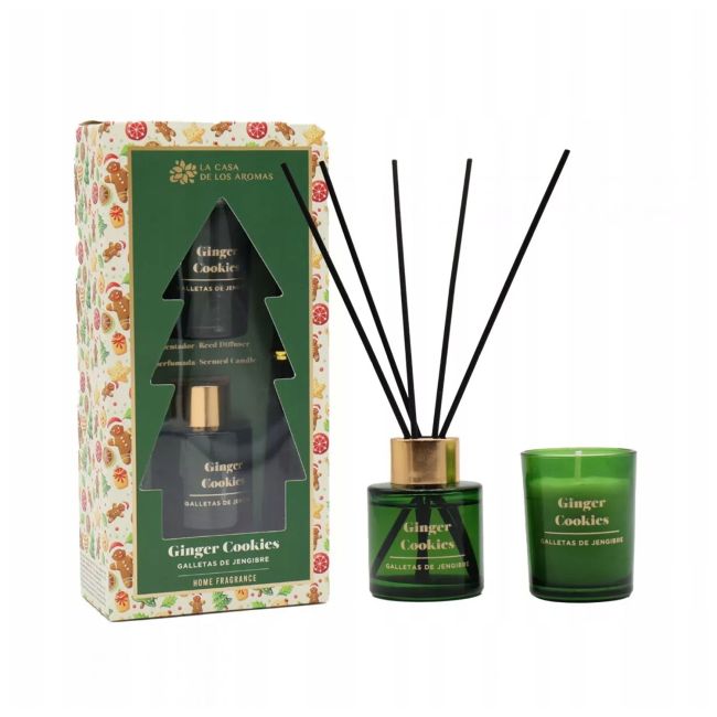 LOS AROMAS GINGER COOKIES namų kvapo rinkinys
