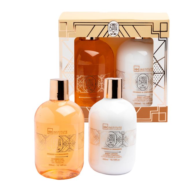 IDC INSTITUTE SCENTED BATH BRONZE dovanų rinkinys