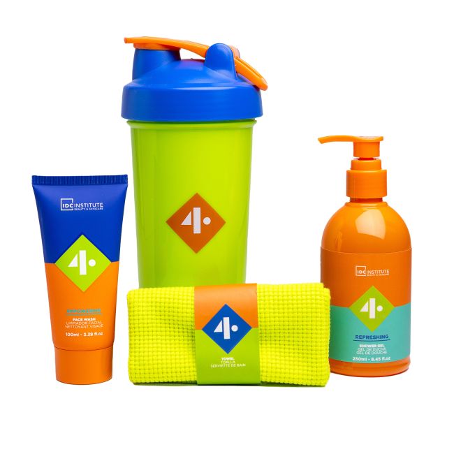 IDC INSTITUTE BEAUTY & SKINCARE sporto salės vyrų kosmetikos rinkinys