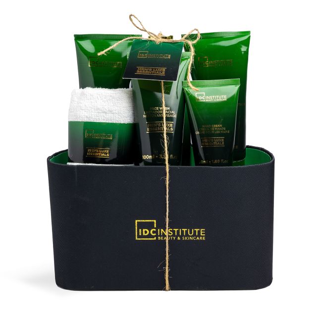 IDC INSTITUTE MEN'S LUXE ESSENTIALS vyrų dovanų rinkinys