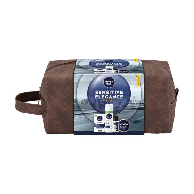 NIVEA MEN SENSITIVE ELEGANCE vyrų kosmetikos rinkinys